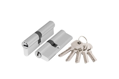 цилиндровый механизм ax200/60 mm (25+10+25) cp хром 5 кл.