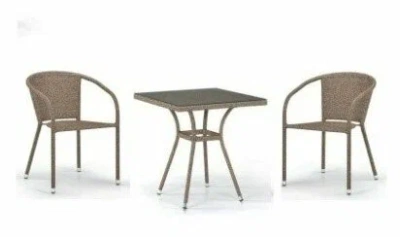 комплект мебели <br/>2+1 t25b/y137c-w56 light brown 2pcs распродажа