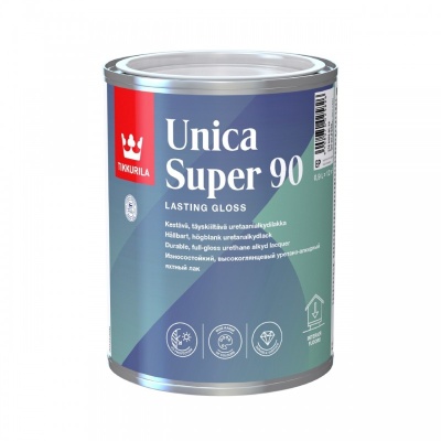 лак tikkurila уника супер 90 ep глянцевый 2,7л