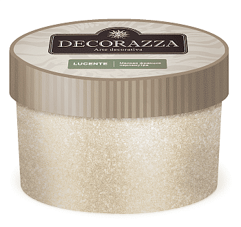 наполнитель для доп. декор. эффекта decorazza lucente glitter argento gl a, 30 г
