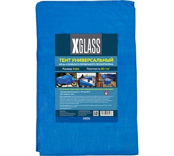 тент полиэтиленовый 4х6 м, 80гр/м2