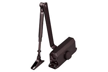 доводчик дверной sd-2040 br 55-80 кг (коричневый)