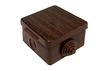 коробка распаячная оп 65х65х50мм, крышка, бук ip54, 4вх. инд. штрихкод tdm sq1401-0611