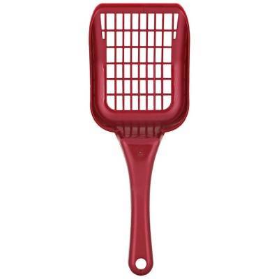 homecat совок для туалета красный перламутр