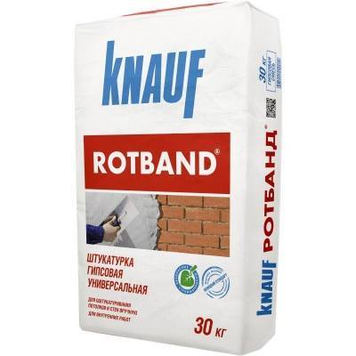 штукатурка гипсовая knauf ротбанд серый новомосковск 30кг (40шт/под)