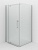 душевое ограждение erlit er10109h-c1 (900*900*2000), стекло прозрачное 6мм