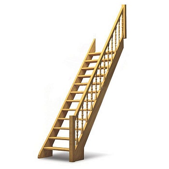 лестница лес-12 прямой марш