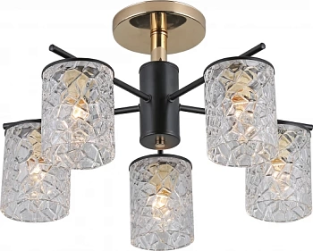 люстра rivoli linda 9090-305 5 * е27 40 вт модерн распродажа..