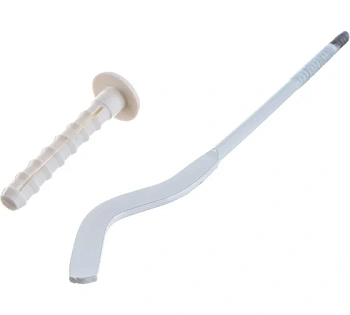 кронштейн штыревой 7*220 мм плоский с дюбелем