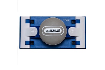 шлифовщик ручной ergo grip, пластиковый с зажимом (165х85мм) color expert