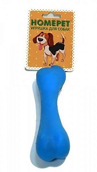 homepet игрушка для собак косточка tpr 16см