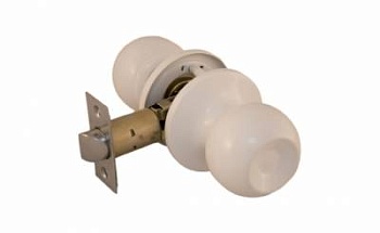 ручка-кноба ключ/фиксатор arsenal 607bl et цвет белый