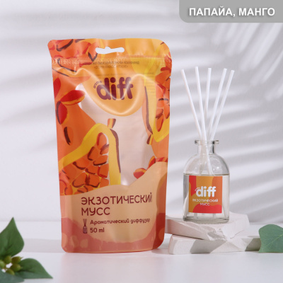 диффузор ароматический aroma diff, 50 мл, экзотический мусс 7142166