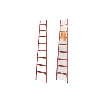 лестница диэлектрическая лд-8, 8 ступеней, высота 3,0 м, до 50 кв, "экспертэлектрик" tdm распродажа