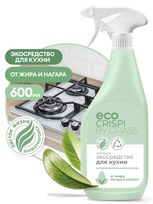 crispi чистящее экосредство для кухни (флакон 600мл)