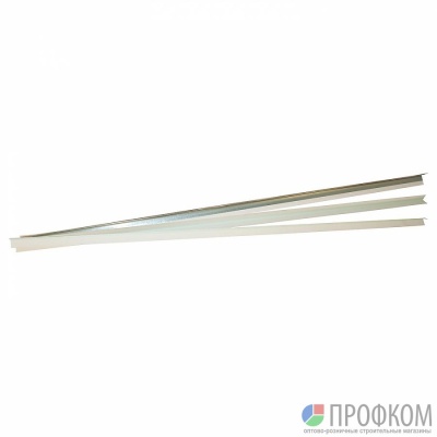 металлический уголок на бумажной основе для внешних углов b1xwel 3,05м (50) распродажа