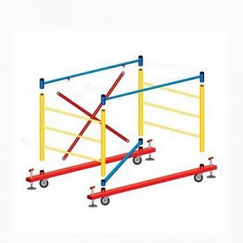 секция вышки-туры св/ortus-400 (лестница-2шт, галтель-2шт, стяжка -4шт)
