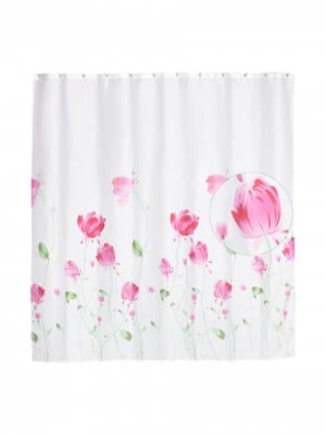 занавеска (штора) для ванной комнаты тканевая 180x180 см lily