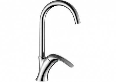 sd90365 cobra смеситель для кухни с высоким поворотным изливом, хром (187205)