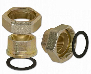 комплект гаек к цирк. насосам d25 (g 1 1/2" - g 1")