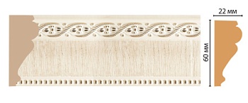 молдинг 161 цвет 6 decomaster (60*22*2400мм)