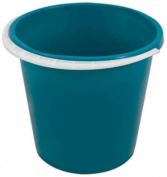 ведро пластиковое хозяйственное, 10 л