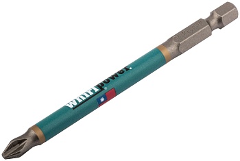 биты wp, сталь s2 с насечкой профи рн 2*90 мм