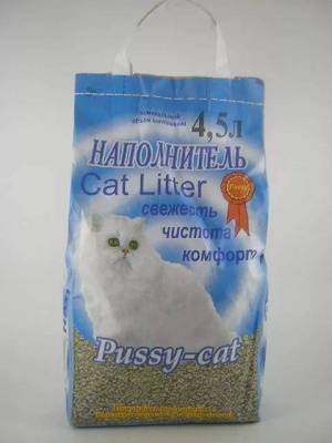 pussy-cat наполнитель цеолитовый впитывающий 4,5 л (1х3)