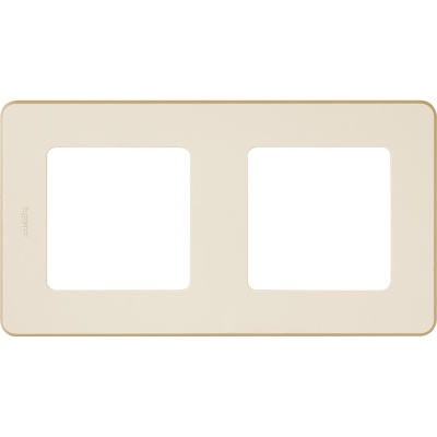 рамка - 2 поста legrand inspiria слоновая кость