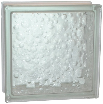 стеклоблок бесцветный водопад 190х190х80 мм распродажа..