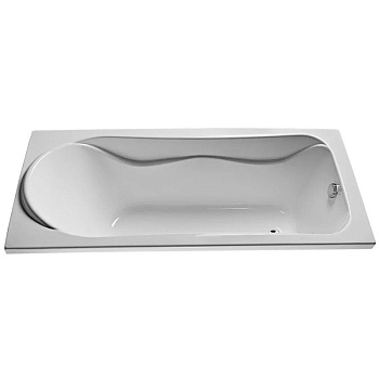akra 160x70 ванна акриловая eurolux, объем л.: 200, глубина см: 45, без каркаса x16070