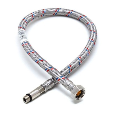 monoflex-stot 0,6м гибкая подводка для смесителя (сшитый пэ) 1/2" м10