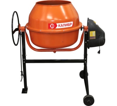 бетоносмеситель "калибр бсэ-160" (600вт,160л)