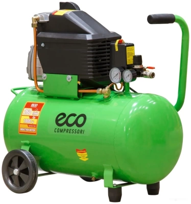 компрессор поршневой масляный eco ae-501-4, 50л, 260л/мин