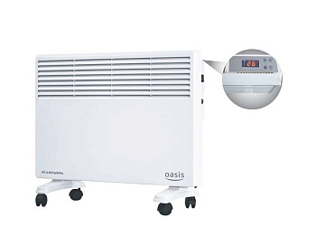 конвектор электрический оазис ek-15, 1,5квт, с электроным управлением