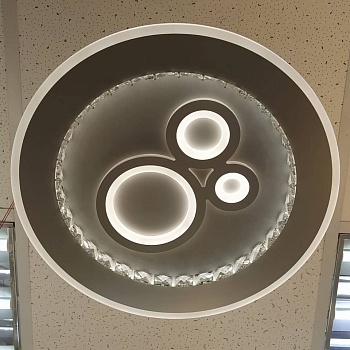 люстра gameto 62604-500, led 122w (50*9) распродажа..