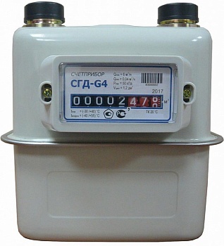 счетчик газа сгд g4 левый резьба 1"