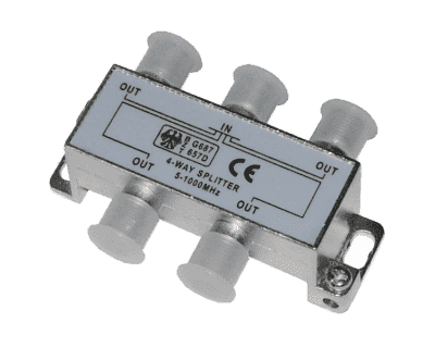 делитель тв х 4 под f разъём 5-1000 мгц