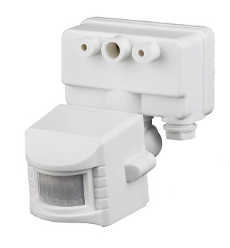 датчик движения эра md 02 прожекторный 1200вт, ip-44, 12м