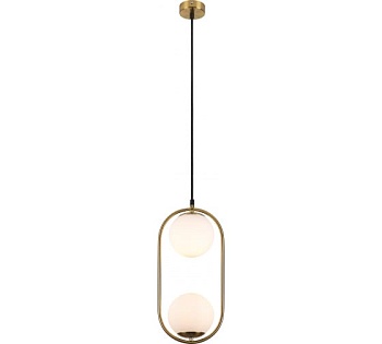 светильник подвесной (подвес) rivoli lola 3115-312 2 х e14 40 вт модерн потолочный