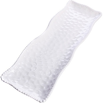 60018 сервировочное блюдо фарфор 48,5х16см.lr(х18)