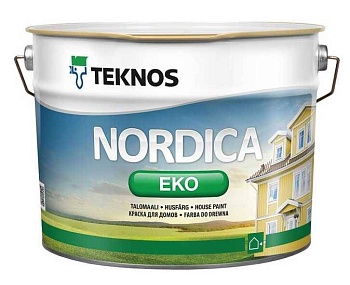 краска в/э нордика эко рм3 д/наруж.поверх. 1/0,9л (с) (5 шт) распродажа