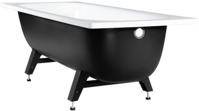 ванна стальная tevro 150х70см на опоре