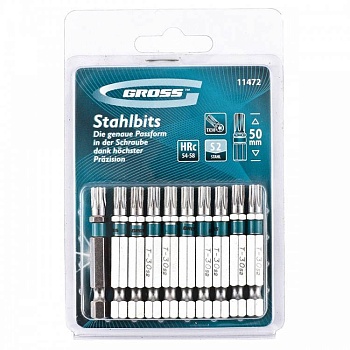 бита torx 30х50, сталь s2 // gross