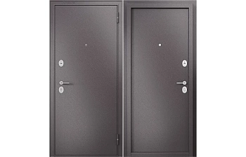 дверь мет. family eco mm 860х2050 правая шоколад букле/шоколад букле, steel