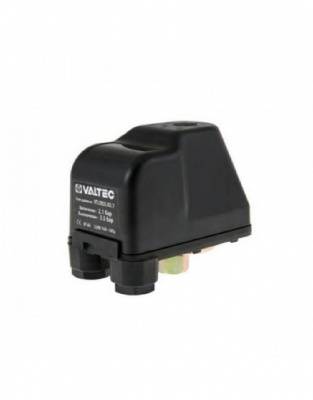 реле давления valtec 1/4" нак.гайка, 2,1-3,5 бар 16 а