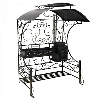 мангал "уют" 155х105х220 см.