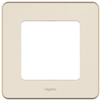 рамка - 1 пост legrand inspiria слоновая кость