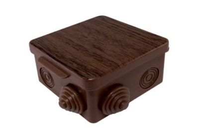 коробка распаячная оп 80х80х50мм, крышка, бук ip54, 7вх. инд. штрихкод tdm sq1401-0612