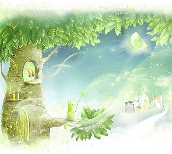 фотопанно в1-031 сказочные сны 300*270 divino decor (россия) распродажа